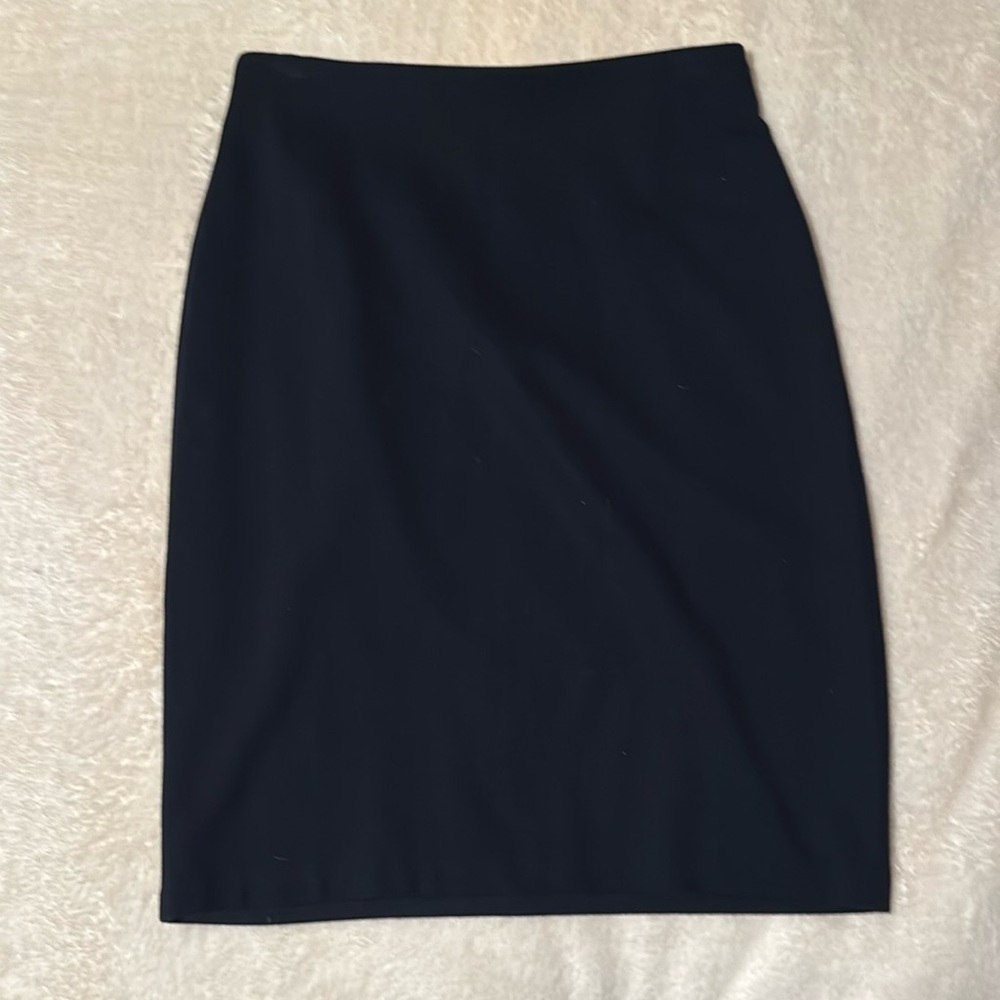 Navy skirt